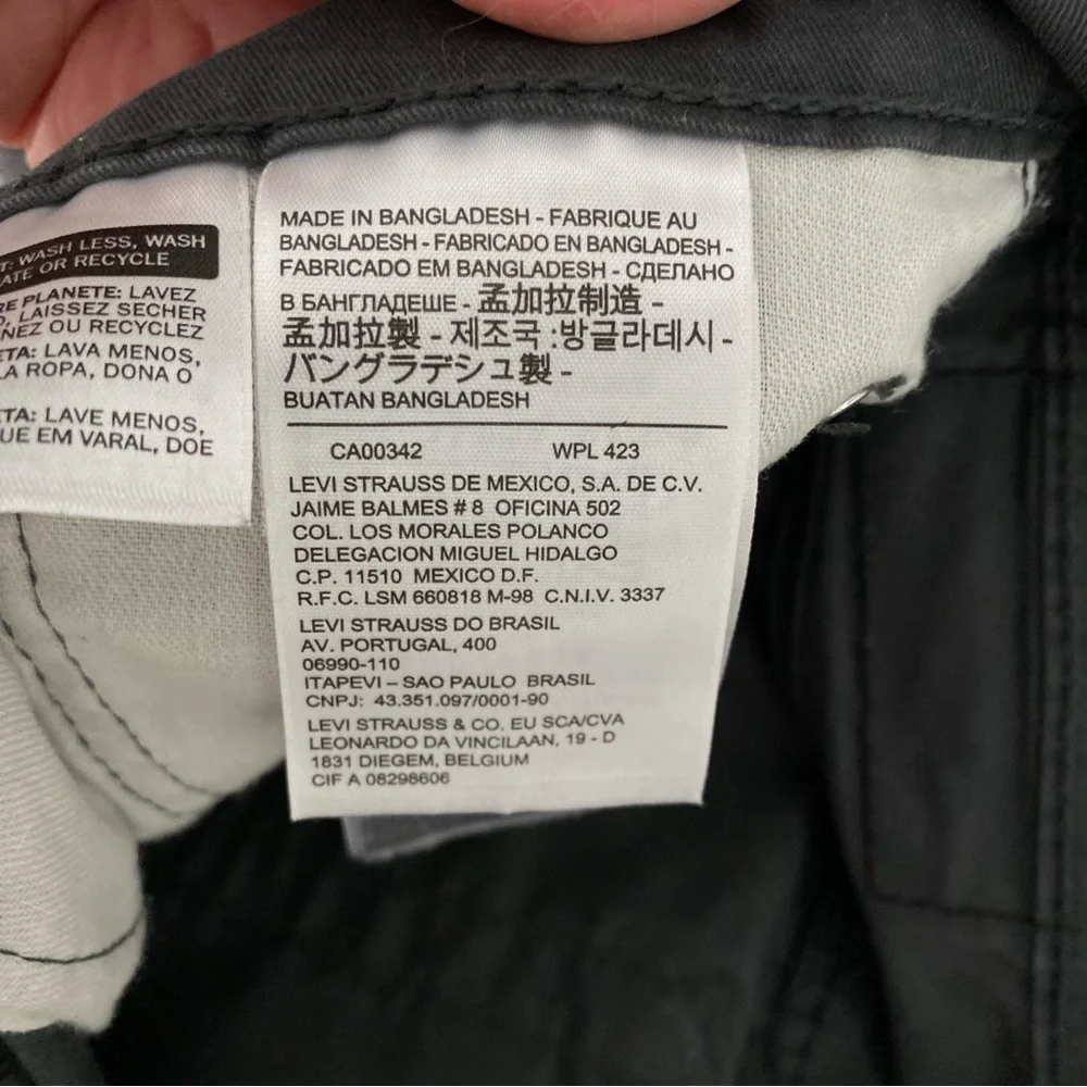 Levi’s 514 Jeans Pants, Dark Gray Size 31 x 30